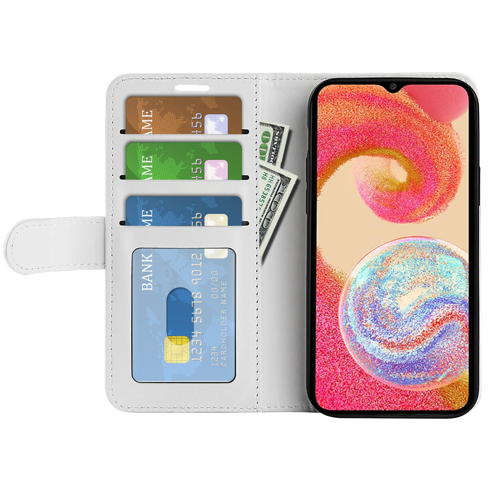 For Samsung Galaxy A04e 4G F04 4G M04 4G Crazy Horse Texture PU Leather Wallet Case Flip Folio Book Stand Shockproof Phone Cover For Samsung Galaxy A04e 4G F04 4G M04 4G Crazy Horse Texture PU Leather Wallet Case Flip Folio Book Stand Shockproof Phone Cover
